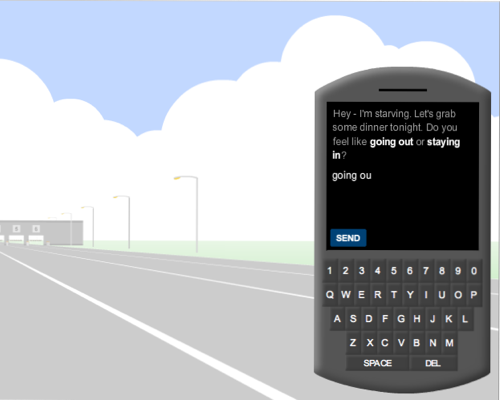 NYT Texting While Driving Screenshot NYT Texting While Driving Screenshot